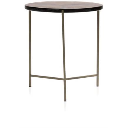 Coco Maison Rick bijzettafel H46cm Bruin